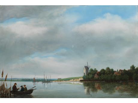 Theodor Gerhardt, Norddeutscher Maler des 19. Jahrhunderts 